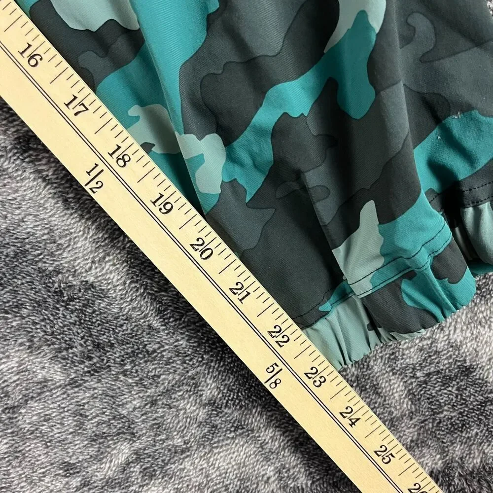 Lululemon Adapted State High-Rise Jogger Crop Heritage 365 Camo Tidewater Teal 6 - Picture 6 of 10